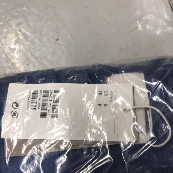 Knit Lambswool Sweater Blue - Picture 2 of 2